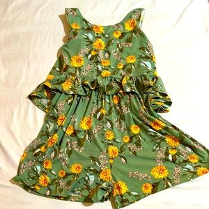 Sage Bonnie Jean Romper - size XL (size 16)